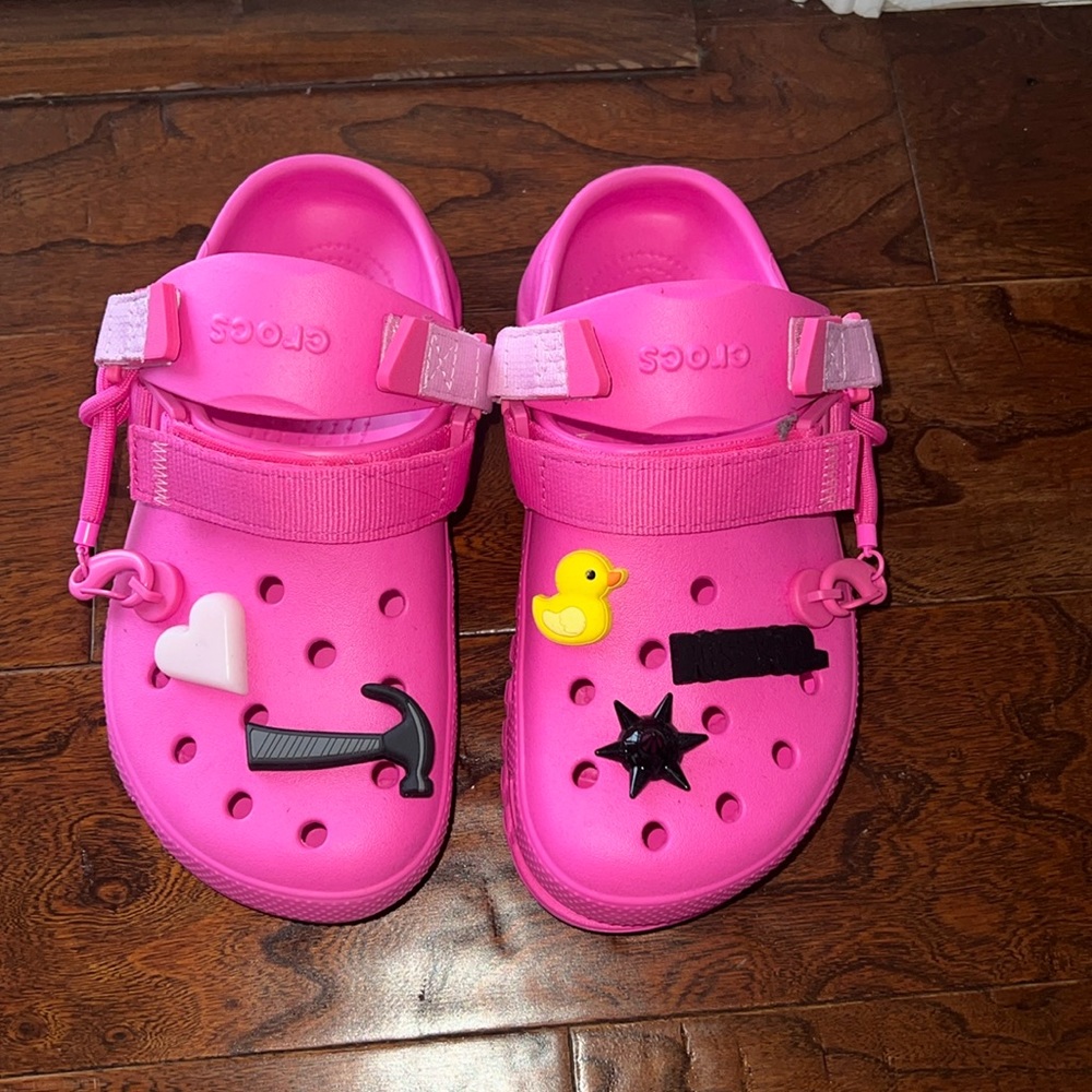 CROCS Post Malone Duet Max 2 Clogs with Jibbets